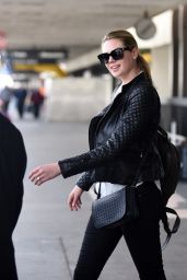 Kate Upton Touches Down at LAX in LA 3/10/ 2017 