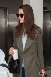 Katie Holmes at LAX Airport in Los Angeles 3/5/ 2017
