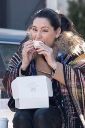 Kelly Brook Enjoys Lunch in New York City 3/13/ 2017