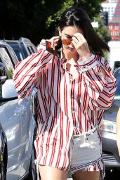Kendall Jenner at Cuveee on Robertson Blvd in LA 3/30/2017