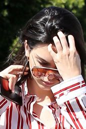 Kendall Jenner at Cuveee on Robertson Blvd in LA 3/30/2017
