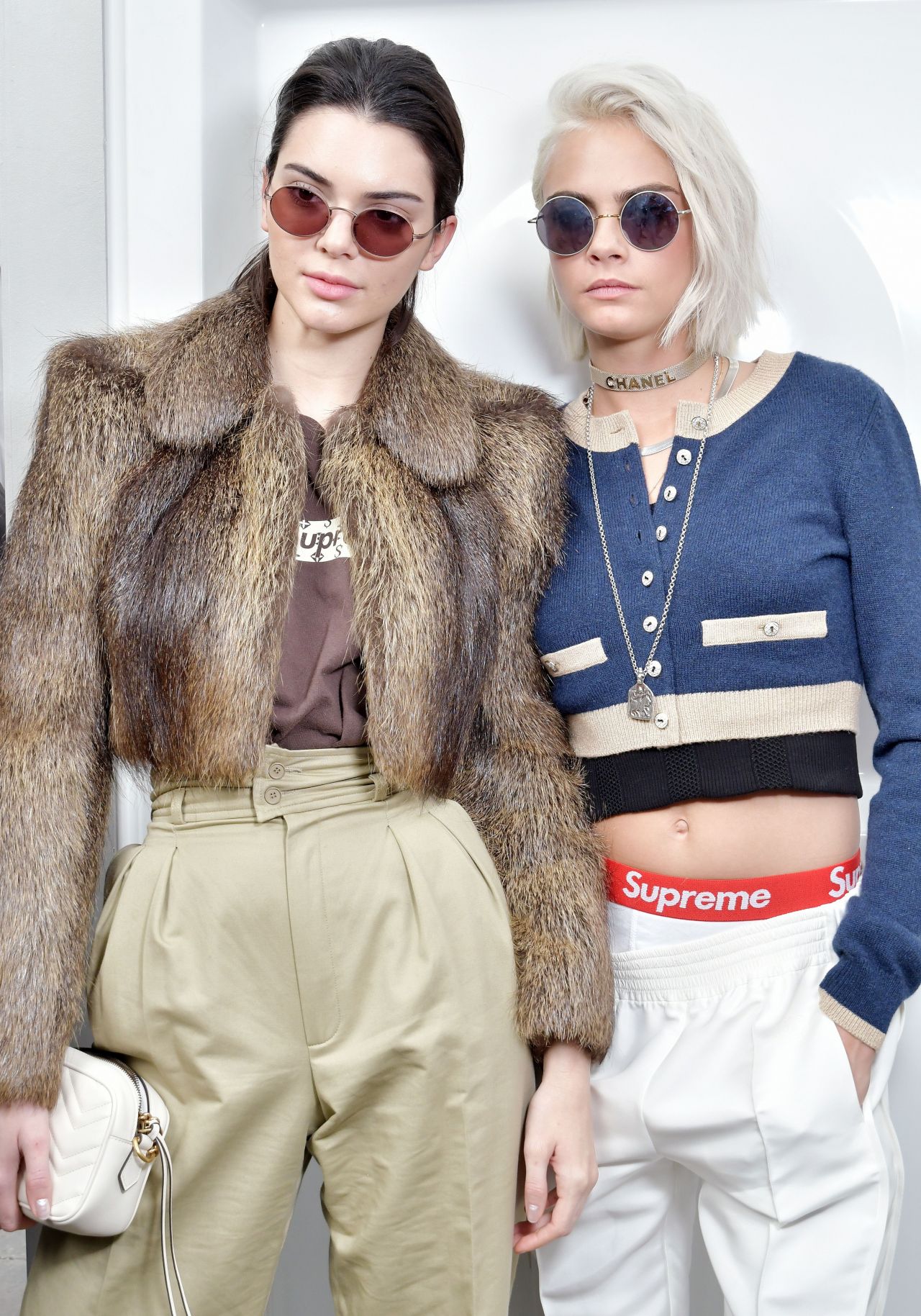 Kendall Jenner & Cara Delevingne - Chanel Show at Paris Fashion Week