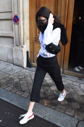 Kendall Jenner Casual Chic Outfit - Paris, France 02/28/ 2017