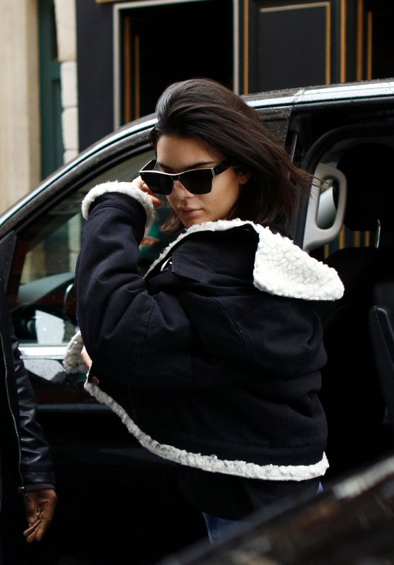 Kendall Jenner - Shopping in Paris, France 3/3/ 2017