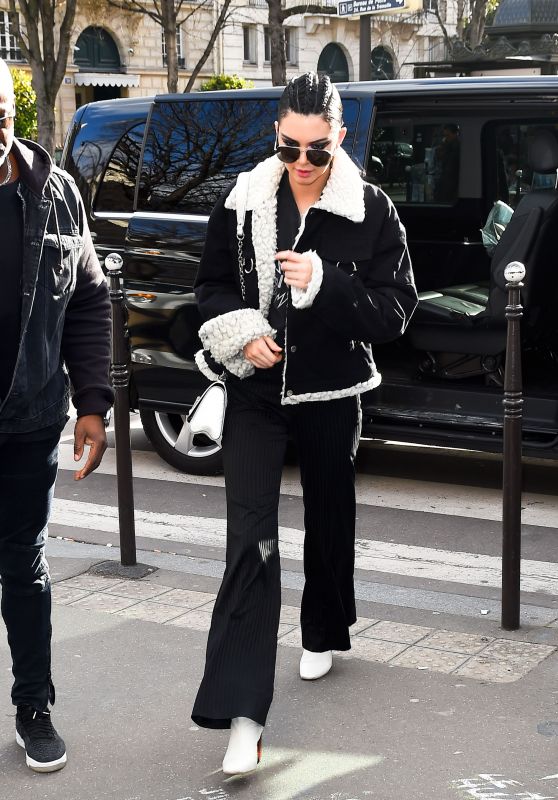 Kendall Jenner Street Fashion - Paris, France 3/2/ 2017