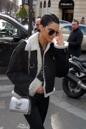 Kendall Jenner Street Fashion - Paris, France 3/2/ 2017