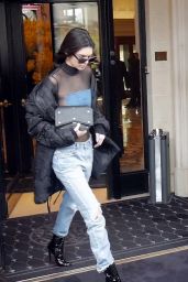 Kendall Jenner Urban Style - Out in Paris 3/6/ 2017