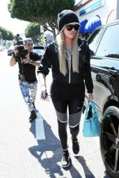 Khloe Kardashian - Arriving at a Spa in Brentwood 2/28/ 2017