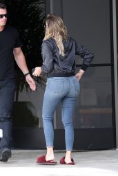 Khloe Kardashian in Ripped Jeans - Westlake Village 3/10 /2017