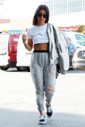 Kourtney Kardashian in Workout Gear - Los Angeles 3/14/ 2017