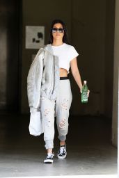 Kourtney Kardashian in Workout Gear - Los Angeles 3/14/ 2017
