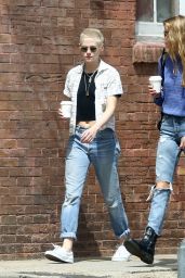 Kristen Stewart and Her Girlfriend Stella Maxwell - Out in New Orleans, March 2017