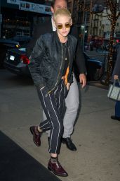 Kristen Stewart Arrives Back to Her Hotel After 'The Late Show With ...