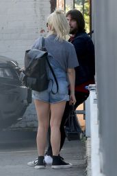 Lady Gaga - Going Back Into the Recording Studio in Los Angeles 3/11/ 2017