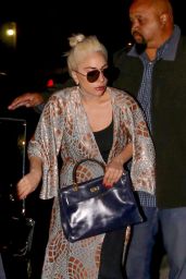 Lady Gaga Night Time Out Fashion - Beverly Hills 3/3/ 2017