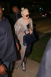 Lady Gaga Night Time Out Fashion - Beverly Hills 3/3/ 2017