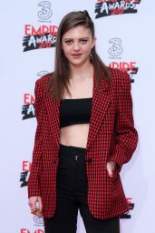 Lara Peake on Red Carpet – Three Empire Awards in London 3/19/ 2017
