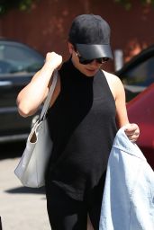 Lea Michele - Arriving at MCafe in Los Angeles 3/28/2017
