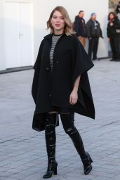 Lea Seydoux - Louis Vuitton Autumn/Winter Fashion Show in Paris 3/7/ 2017
