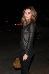 Lili Simmons at Madeo Restaurant in West Hollywood 3/9/ 2017