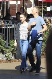 Lily Collins - Goes to Blue Ribbon Sushi Bar & Grill at The Grove mall in West Hollywood