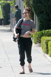 Lily Collins - Out in West Hollywood, CA 3/17/ 2017