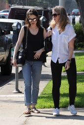 Lily Collins With Her Mother - Out in West Hollywood 3/16/ 2017 