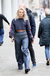 Louisa Johnson - Out in London 3/10/ 2017