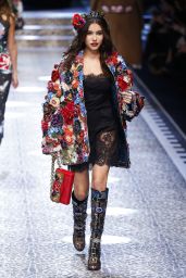 Madison Beer - Walks in the Dolce & Gabbana Show at Milan Fashion Week, February 2017