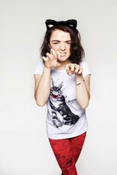 Maisie Williams - Red Nose Day Photoshoot (2017)
