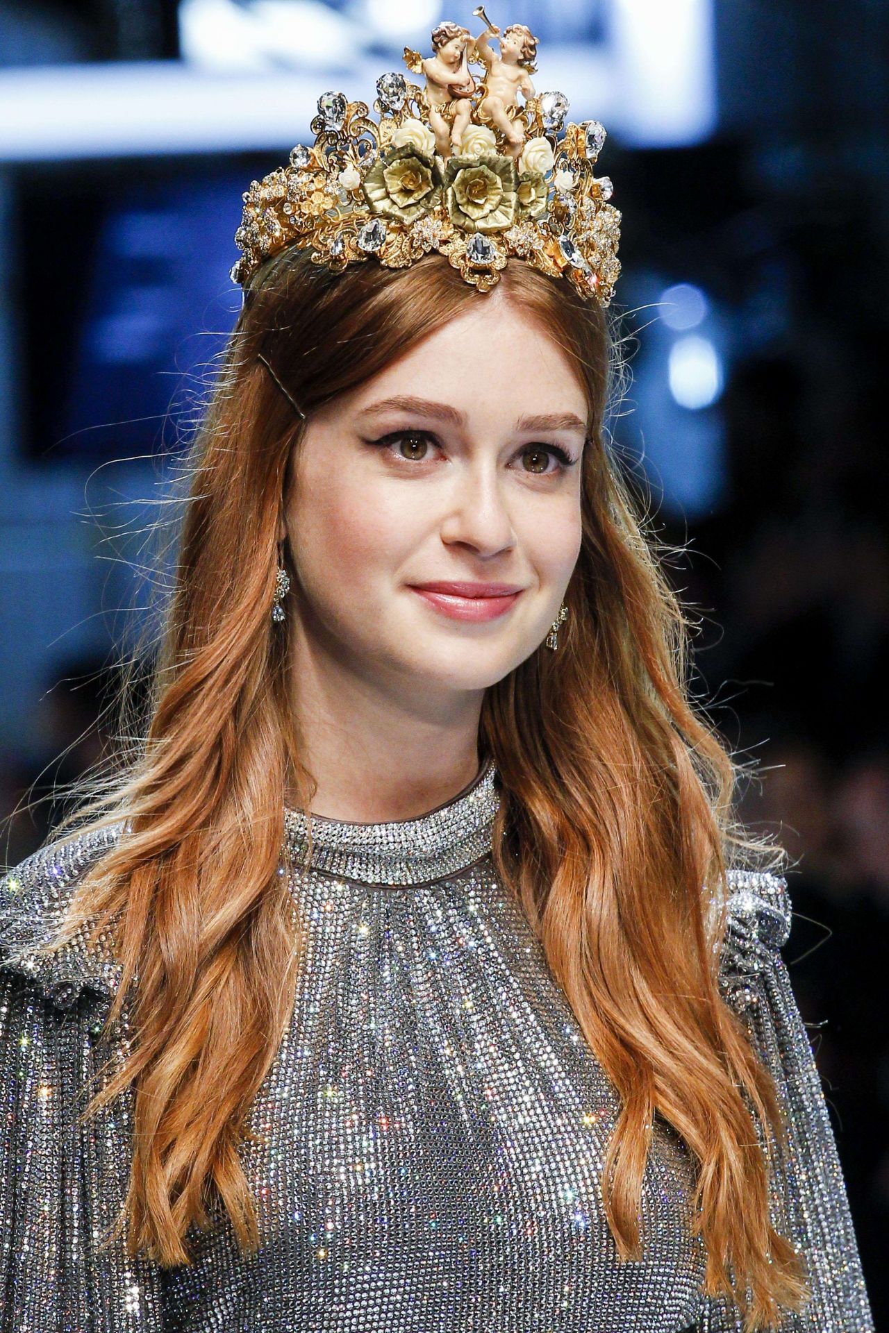 Marina Ruy Barbosa - Dolce Gabbana Show Runway on Milan ...