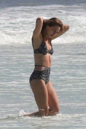 Melissa Benoist in Bikini on the Beach 3/26/2017