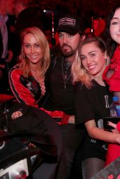Miley Cyrus at the iHeartRadio Music Awards in Inglewood 3/5/ 2017