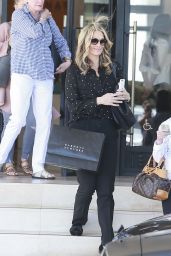 Molly Sims Shops at Barneys New York in Beverly Hills 3/29/2017