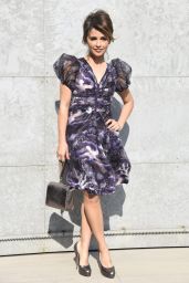 Monica Cruz at Milan Fashion Week - Armani Show Arrivals, 2/27/ 2017
