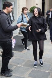 Noah Cyrus - Leaving Her Hotel and Heading to NRJ Radio Station in Paris 3/28/2017