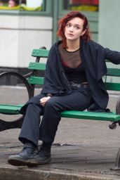 Olivia Cooke - On Location For "Life Itself" in NYC 3/26/ 2017