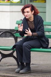 Olivia Cooke - On Location For "Life Itself" in NYC 3/26/ 2017