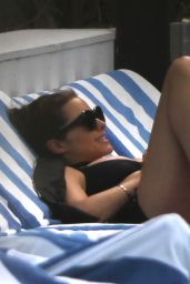 Olivia Culpo - Relaxing Poolside in Miami Beach 3/13/ 2017