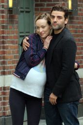 Olivia Wilde on the Set of "Life, Itself" in NY 3/26/ 2017