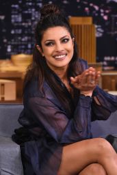 Priyanka Chopra Appeared on The Tonight Show in NYC 3/13/ 2017