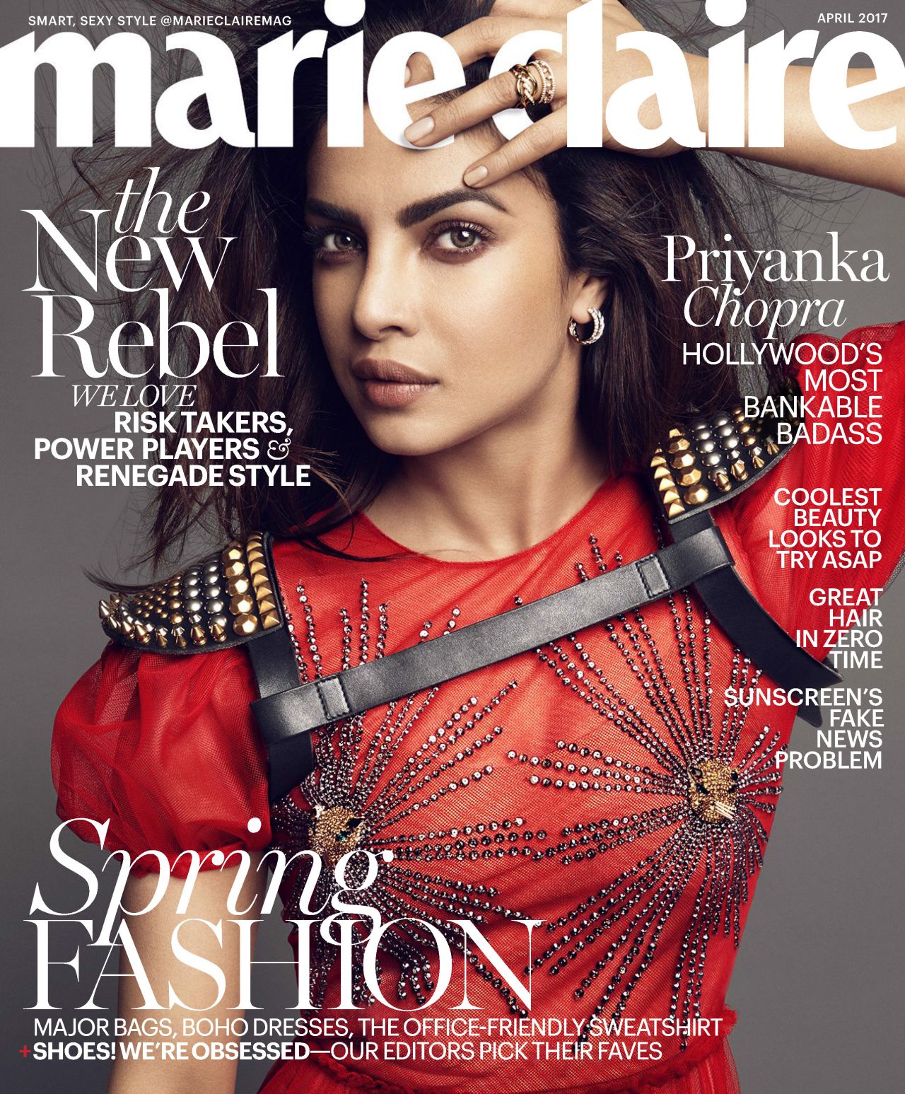 Priyanka Chopra - Marie Claire US April 2017 Issue • CelebMafia