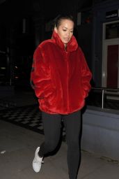Rita Ora Casual Style - Leaving a Recording Studio in Notting Hill 3/15/ 2017