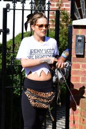 Rita Ora in Tights - Going to a Gym in Notting Hill 3/15/ 2017