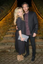 Rita Simons Celebrates Her 40th Birthday in London With Husband Theo, March 2017
