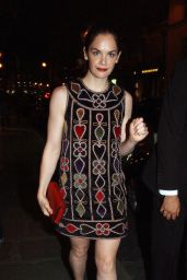 Ruth Wilson Night Time Out Fashion - Out in Paris 3/3/ 2017