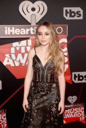 Sabrina Carpenter – iHeartRadio Music Awards in Inglewood 3/5/ 2017
