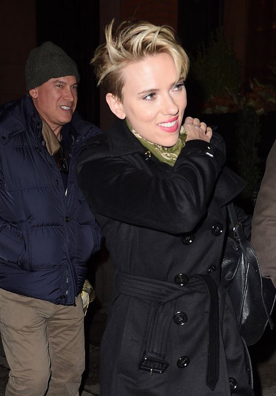 Scarlett Johansson - Arrives at the SNL Party in NYC 3/11/ 2017