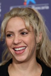 Shakira - Charity Event With FC Barcelona at Camp Nou Stadium in Barcelona 3/28/2017