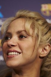 Shakira - Charity Event With FC Barcelona at Camp Nou Stadium in Barcelona 3/28/2017